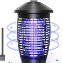 PALONE Electric Bug Zapper Outdoor, 20W Electirc Fly Zapper Indoor with Sturdy Top Hook, 4500V Mosquito Zapper Indoor with 3.9ft PVC Wire, Waterproof Bug Zapper for Outdoor, Garden, Bedroom