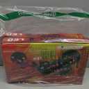 URATOT 100 Pieces Christmas Light Up Rings LED Flash Rings Assorted Styles Christmas Light Up Toys for Stocking Stuffers Ornaments and Party Favors