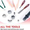 DAS Air-Hardening Modeling Clay, 2.2 Lb. Block, White Color (387500)