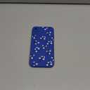 Compatible with iPhone XR Phone Case, Fashion Flower Pattern Design Girls Women Liquid Silicone Cover, Slim Shockproof and Scratch-Resistant Soft Case for iPhone XR- Blue