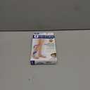 Truform 20-30 mmHg Compression Stockings for Men and Women, Thigh High Length, Dot-Top, Open Toe, Small