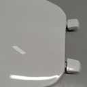 Bemis 70 Durable Plastic Toilet Seat, Round, White