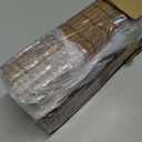 LazBlinds No Drill Bamboo Roman Shades, 22" W x 72" H, Malay Umber