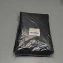 90x78 Patio Double Egg Chair Covers Waterproof & UV Resistant, Heavy-Duty Zippered Cover for Outdoor Egg Swing Chairs, Hanging Chairs, All-Weather Protection for Garden, Poolside Owners (Black)