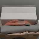 Blissful Diary Baby Play Gym & Activity Mat, Oversize Leaf Shaped Tummy Time Baby Play Mat w 6 Detachable Toys Promotes Motor Skills & Sensory Development, Newborn Infant Essentials Gift, Crystal Pink