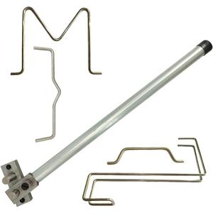 Rebar Bender;Metal Bending Machine;Metal Bending Tools for Steel.Manual Bending of Various Round and Flat Bars, Maximum Bending Angle 180 Degrees