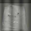 LiBa Waterproof Plastic Shower Curtain - Bathroom Shower Curtain Premium PEVA Non-Toxic Shower-Liner with Rust Proof Grommets Clear 8G Heavy Duty Bathroom Accessories 72x84 - Clear