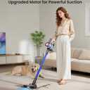 NADALY Cordless Vacuum Cleaner, 550W 45Kpa 65Mins Vacuum Cleaners for Home, Stick Vacuum with LED Display, Anti-Tangle, Self-Standing, 8-in-1 Lightweight Vacuum for Hardwood Floor/Carpet/Pet Hair
