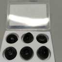 Replacement Memory Foam Ear Tips for AirPods Pro 3 Earbuds, Ultimate Comfort, Compatible with AirPods Pro 3rd Generation 2025, 3 Pairs (Black, Medium)