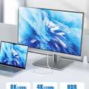 Cable Matters [Intel Certified] 40Gbps Thunderbolt 4 Cable 3.3ft with 8K Video and 240W Charging in White - 1m, Compatible with USB4, Thunderbolt 3 Cable and USB-C