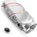 For LG DLE5977W DLE2516W DLE3777W DLE3733S DLEX4070V DLEX8000W DLEX5680W Dryer Heating Element Assembly Replaces 5301EL1001J 5301EL1001A 5301EL1001G 5301EL1001H 5301EL1001S 5301EL1001U 5301EL1001W