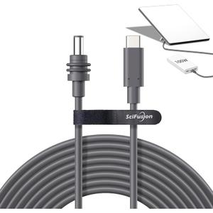 50FT Starlink Mini USB C Cable - Waterproof, Work with 100W+ PD Power Source, Compatible with Starlink Mini Accessories