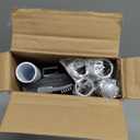 Floor Squeegee for Concrete Floor, Squeegee for Floor with 180 Rotating Head & 63" Long Handle, Garage Floor Squeegee Broom for Epoxy, Pet Hair, Water Removal, Tile Floor, Shower Glass, Driveway