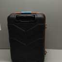 Hardside Carry On Luggage 22x14x9 Airline Approved with Spinner Wheels, Lightweight 20-inch Carry-On Suitcase for Men & Women, Black