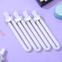 IMIKEYA 4pcs Nail Dryer Lamp Bulbs Tube Replacement 9W 365nm UV Bulb Light Bulb for Nail Art Gel Curing Drying Light Manicure Tool for DIY Lamp Light