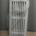Colingmill 1 Pcs Decorative Return Air Vent Cover 32 x 8.5 x 3/4 Inch (30x6 Duct Opening) White MDF Modern Farmhouse Wall Vent Grille High Airflow Cold Air Return HVAC Cover for Wall Baseboard