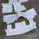 Floor Car Mats , 7 PCs , White