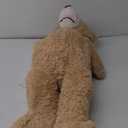 MorisMos Giant Teddy Bear, 39inch Large Stuffed Animal Bears with Big Footprints Plush, Kids Girlfriend Boyfriend Gift, Light Brown