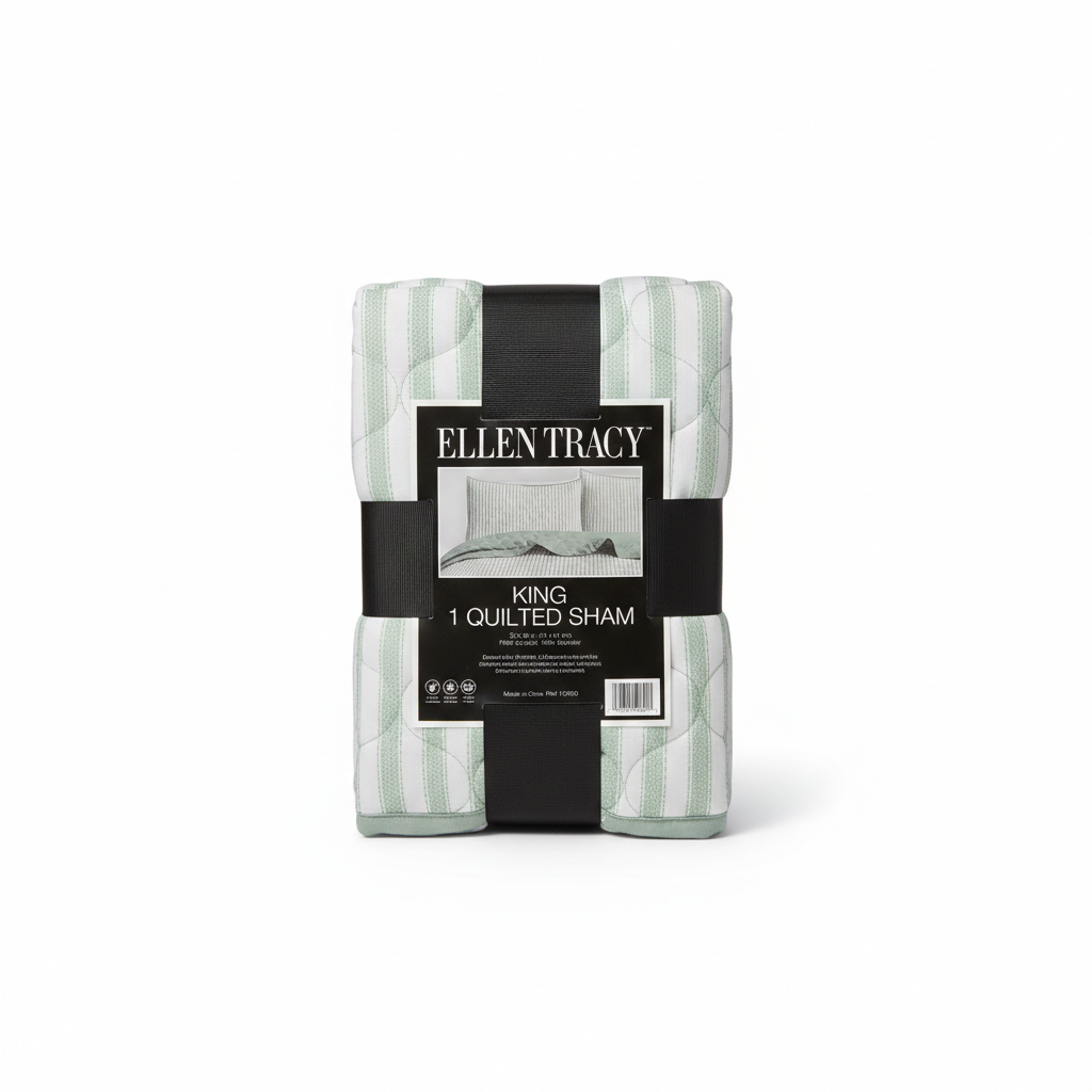 Standard 1 Quilted Sham 20x36 100% Polyester