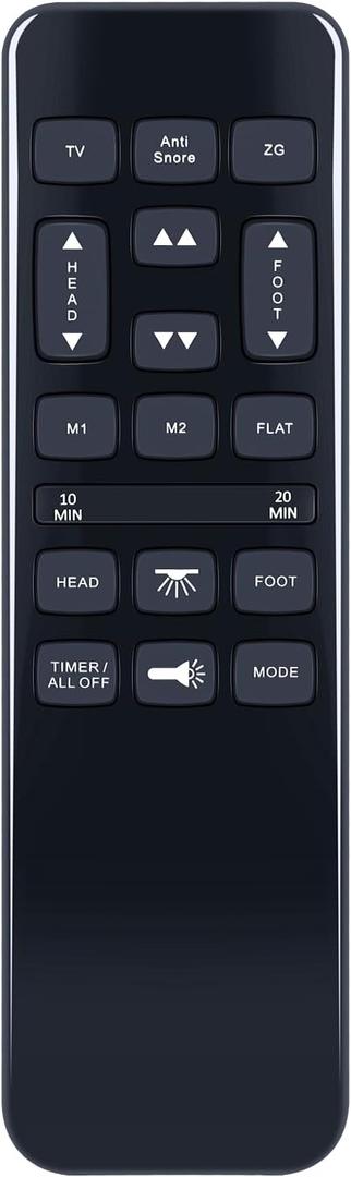PZL Replacement Remote Control for Richmat HJH55, for Mattress Firm 600/3000 Adjustable Bed