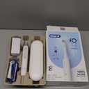 Oral-B iO Deep Clean Rechargeable Electric Powered Toothbrush, White with iO Series 3 Limited, 2 Brush Heads and Travel Case - Pressure Sensor to Protect Gums - 3 Cleaning Settings - 2 Minute Timer (1 Count (Pack of 1))