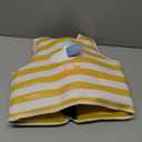 SUNNYLiFE Swim Vest - Constructed with Neoprene Plus a Secure Front Zip and Develop Water Confidence. | Toddler Swim Vest (Sammy The Seagull | Mustard Stripe, 3-6)