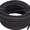 Raindrip 015005T 1/4-Inch by 50-Foot Soaker Hose Tubing for Drip Irrigation, Use in Vegetable Garden, Planters, and Borders, 50-Foot, Black