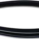 Lightronic Extra Durable Outside-Mount Auto Vent Window Visor, Fits 2008-2020 Dodge Grand Caravan, 2008-2016 Chrysler Town & Country, UV Protection Rain Guard, Original Wind Deflector, Smoke, 2-Pcs