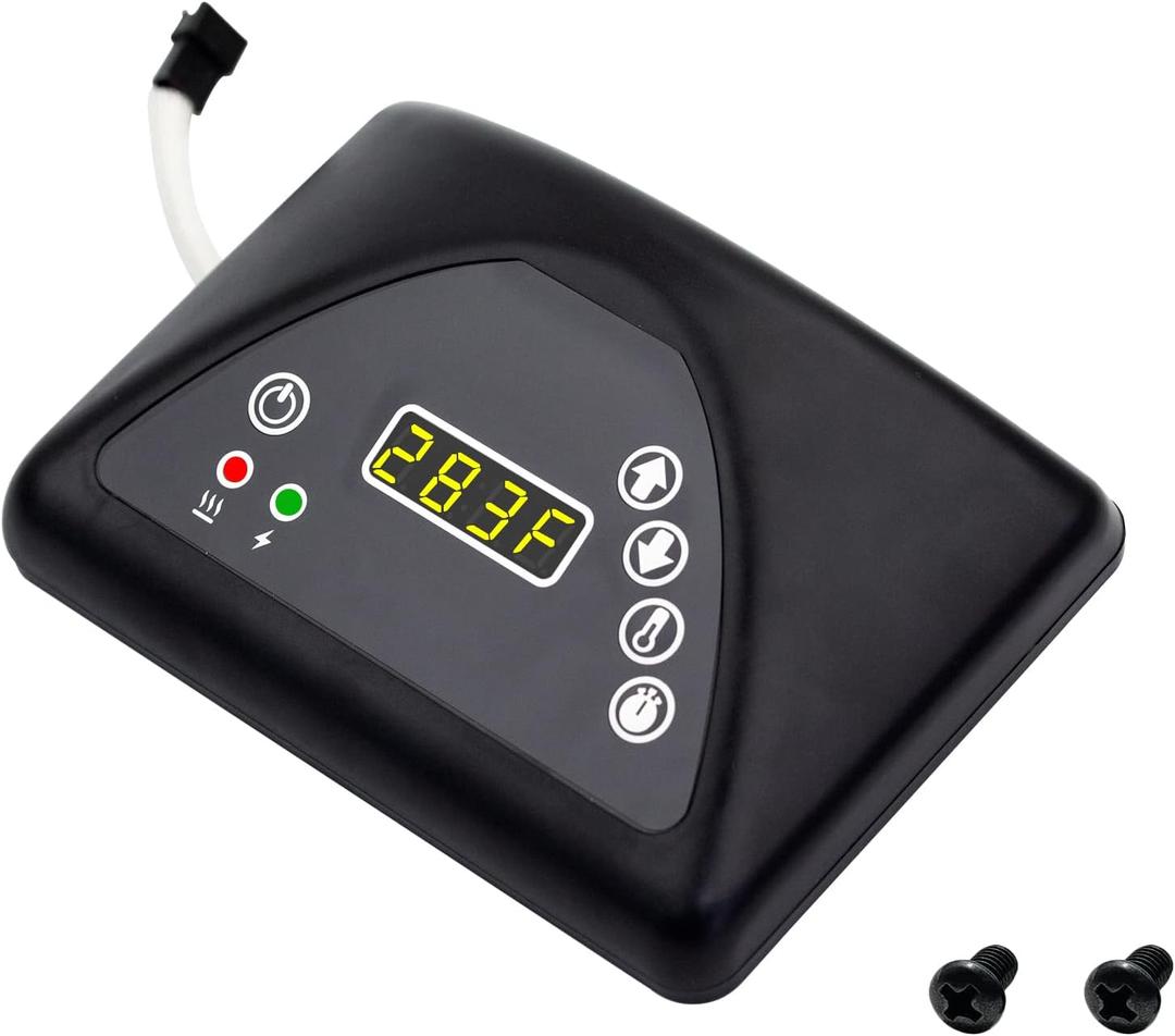 9907160014 Digital Control Board Thermostat Panel kit for Masterbuilt Electric Smoker Parts MB20071317/ 20071117/ 21071218 Top Controller Electric Smokers Grill