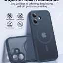 Faiono Magnetic for iPhone 17 Case [Full Camera Protection][Military-Grade Protection][Compatible with MagSafe] Shockproof Protective Slim Phone Case for iPhone 17, Midnight Blue