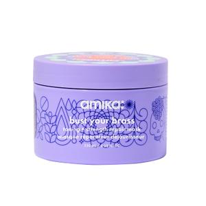 amika bust your brass toning + strength repair mask (8 Fl Oz (Pack of 1))