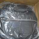 DAFISKY Ski Bags for Air Travel - Ski Bag with Wheels Fit Single Snowboard or Double Skis up to 175 or 190 cm All-Round Padded Protection for Boots, Helmet, Ski Gear (Black)