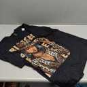 Blessed Black Cowgirl Leopard Western Swag African Christian T-Shirt (Small)