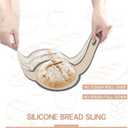 Koolstuffs Silicone Bread Sling Oval and Round, 2 PCS NonstickReusable Bread Baking Mats, Easy-To-Clean Dutch Oven Liners, Sourdough Bread Baking Supplies