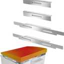 Upgraded Wind Guards for 22 inch Blackstone Griddle, Blackstone Griddle Accessories, Magnetic 430 Stainless Steel Wind Screens, Hold Heat, Protect Flame, Save Gas