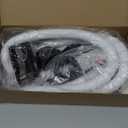 Fuel Transfer Pump with Auto Stop Sensor and 4 Tank Adapter, 3.2 Gallon per minute & 51'' Extra Long Hose, Portable Gas Can Pump for Oil, Diesel and Gasoline with Overfill Protection (Red)