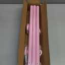 Pink Curtain Rods for windows 32 to 150 inch,Adjustable Blackout Curtain Rod foBedroom,Outdoor,3/4 Inch Diameter for Bedroom,Kitchen and patio,No Rust (Pink, 32-88)