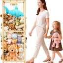 Stuffed Animal Storage, 64In Wooden Large Stuffed Animal Organizer Holder, 64"×22.5"×22.5"