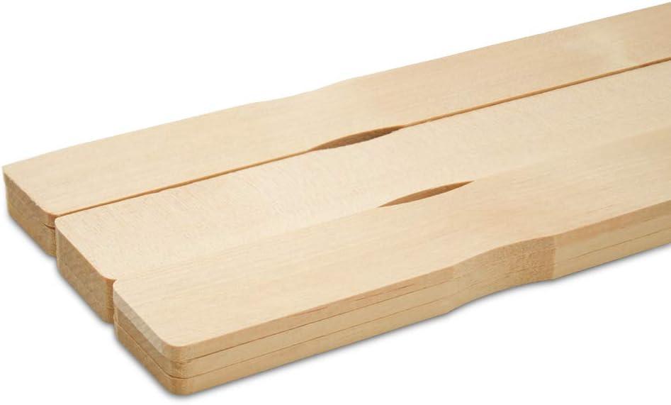 14 Inch Paint Sticks, Box of 500 Hardwood Paint Stirrers, Wood Mixing Paddles for Epoxy or Resin, Garden or Library Markers by Woodpeckers
