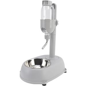 Pet Water Dispenser, Pet Standing Water Dispenser Bowl, 2 in 1 500ml Multifunctional Detachable Height with Stand for Dogs Cats