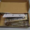 Ravinte 10 Pack Solid 5 Inch Square Cabinet Handles Champagne Bronze Cabinet Pulls Drawer Pulls Kitchen Cabinet Hardware Kitchen Handles