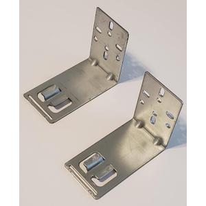 One Pair - Steel Rear Bracket for USE-Series Undermount Drawer Slides