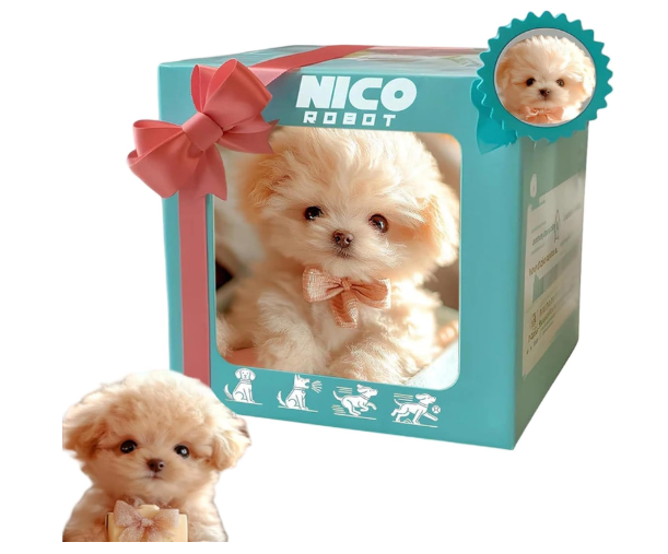 Realistic Robot Puppy, AI Robotic Dog, My Realistic Robot Puppy That Acts Like a Real Puppy - Walking, Barking, Tail Wagging A