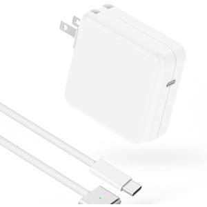 Charger for MacBook Air 13 15 inch MacBook Pro 14 inch 2025 2024 2023 2022 2021 M4 M3 M2 M1, 70W USB C Power Adapter, 6.6FT USB C to 3 Braided Cable with LED, Powerful Connect, Original Quality