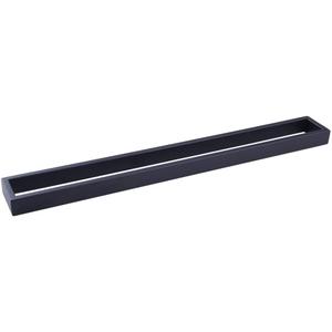 GERZWY Matte Black 30-Inch Bathroom Towel Bar SUS 304 Stainless Steel Bath Towel Bar Modern Style Wall Mount HG17702-BK