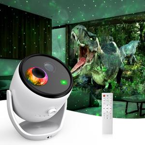 3D Galaxy Projector, Star Projector with 90 Dynamic Scenes, HD Planetarium Projector Night Light with Bluetooth Speaker for Room, Christmas Gift for Kids Adults, Relaxing Ambiance (White)