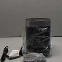 Small Portable Space Heater for Indoor Use - VOCRS 1500W PTC Electric Heater with Thermostat, Remote Control, 12H Timer, Eco and Fan Mode, Rapid and Safe Heating for Bedroom, Office