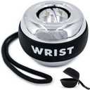 All-Metal Power Gyro Ball,Weighted Auto-Start Hand Wrist Forearm Trainer and Strengthener for Exercise Joint and Muscle with Ball Bag, Strengthen Your Wrist and Forearm Muscles