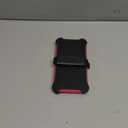 Magnetic for iPhone 15 Case,with Belt Clip,[Compatible with Magsafe] W/Tempered Glass Screen Protector,Anti-Drop,Shockproof,Heavy Duty Protection (Pink)