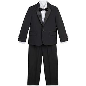 Nautica Boys -3 Piece Tuxedo Set with Dress Shirt, Bow Tie,  and Pants 7